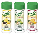 True Lemon front packaging trio showing all three shakers and convenience