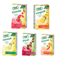 True Lime close-up of crystallized packet contents highlighting natural ingredients