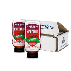 True Made Foods front packaging showing two 17oz bottles and brand