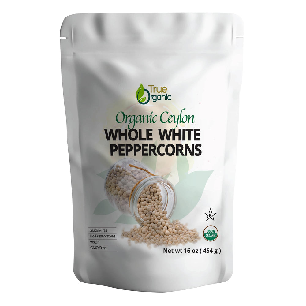 True Organic front packaging showing 16 oz bag and organic badge for freshness