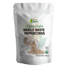 True Organic front packaging showing 16 oz bag and organic badge for freshness