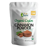 True Organic front packaging showing 1 lb bag and premium branding benefit freshness