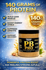 TRUE PATH spoonful of spread demonstrating scoopable protein convenience