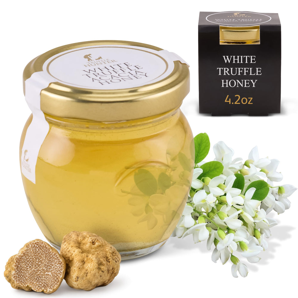 TruffleHunter front packaging showing jar and branding, highlights gourmet appeal