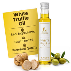 TruffleHunter front bottle view showing label and elegant packaging benefits presentation