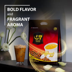 TRUNG NGUYÊN Legend being stirred in cup delivering bold aroma