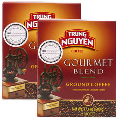 Trung Nguyen front packaging showing bold Vietnamese blend and pack benefit