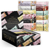 Truvani front packaging showing variety pack and organic badge for easy choice