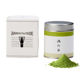 TSUJIRI tin front view showing branding and 30g size, ideal gift