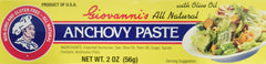 TUKIMA Giovannis anchovy paste front packaging showing three 2 oz tubes and clear label, convenient for adding umami