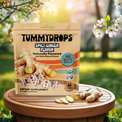 tummydrops individually wrapped lozenge highlighting convenient single-serve freshness
