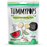 tummypops front packaging showing 21-count pack and flavor variety benefit convenience