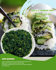TUOTAI nori flakes sprinkled over rice bowl adding umami and visual appeal