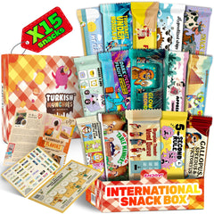 Turkish Munchies box front showing gift-ready packaging and global theme