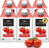 Tuscanini front packaging showing label and 17.6oz carton, highlights authentic Italian flavor