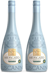 Tuscanini front packaging showing elegant bottle and two‑pack benefit