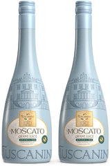 Tuscanini front packaging showing elegant bottle and two‑pack benefit