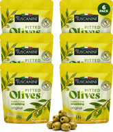 Tuscanini front packaging showing six 1 oz pouches and brand benefit of convenience