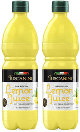 Tuscanini front packaging showing two bottles and Italian origin, for pantry readiness