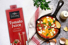 Tuscanini bottle in a kitchen setting being poured into a glass, convenient resealable cap benefit
