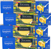 Tuscanini front packaging showing 16oz four-pack and product branding benefit clarity