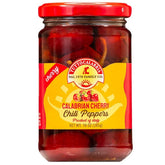 TUTTOCALABRIA jar front label showing 10.2 oz and peppers, highlights authentic Italian flavor