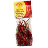 TUTTOCALABRIA front pack showing whole dried Calabrian chilies and clear branding for pantry convenience