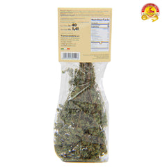 TUTTOCALABRIA oregano sprinkled on pizza illustrating flavor boost and finishing use