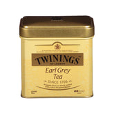 Twinings front packaging tin showing brand and bergamot scent benefit