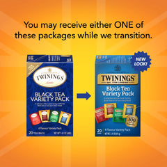 Twinings Earl Grey tea bag with bergamot highlighting fragrant citrus aroma