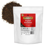 Twinings pouch front view showing packaging and easy storage benefit