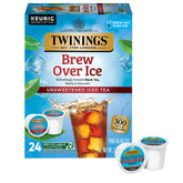 Twinings front box with 24 K-Cups showing pack convenience and clarity