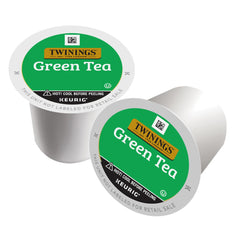 Twinings K-Cup close-up pod emphasizes ease and consistent brewing