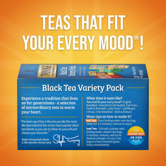 Twinings individually sealed tea bag pouch keeping freshness and portability for commuting