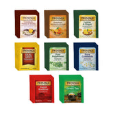 Twinings front box view showing assortment and convenient servings