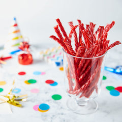 Bowl of Twizzlers at party demonstrates Twizzlers crowd-pleasing snack benefit