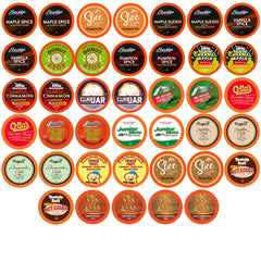 Two Rivers Coffee front packaging showing assortment and seasonal appeal