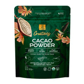 U Chocolate front packaging showing organic single-origin cacao and freshness benefit