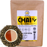 U.S. Wellness Naturals front packaging showing organic Ceylon chai, clear labeling and weight for easy purchase
