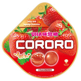 UHA CORORO front pouch showing strawberry flavor and portable benefit