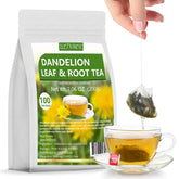 ULTHMOK front packaging showing 100 tea bags and natural roasted blend benefits