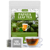 ULTHMOK front packaging showing 100 tea bags and clear natural branding, highlights convenience