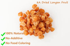 ULTHMOK close-up of dried longan texture, displays chewiness and color