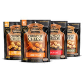 Umland's front packaging of variety pack showing all four flavor bags and resealable design