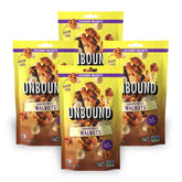UNBOUND front packaging showing banana bread walnuts and benefits