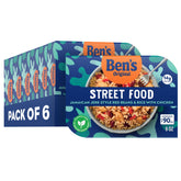 UNCLE BEN'S front-facing bowl packaging showing convenience and bold flavor