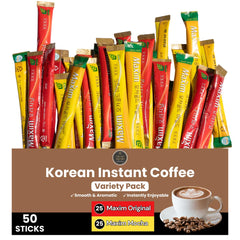 UNHA'S ASIAN SNACK BOX front packaging showing 50-stick pack benefit convenience
