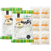 UNHA'S ASIAN SNACK BOX front packaging showing two-pack and bags, convenient storage benefit