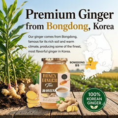 UNHA'S ASIAN SNACK BOX iced honey ginger lemonade glass, refreshing summer drink option