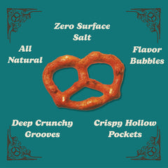 Unique Snacks pretzels served in a bowl highlighting dip pairing